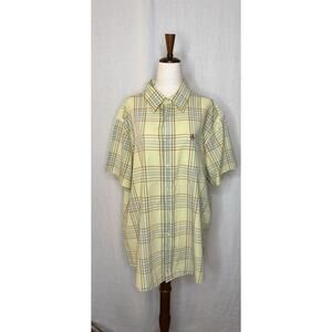 Men’s Original Penguin Short Sleeve Button Down Shirt with Chest Pocket, XXL